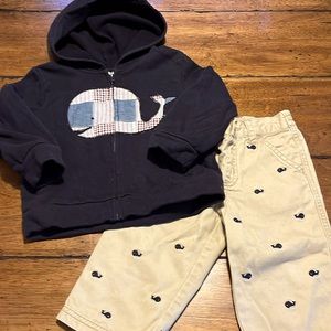 Whale Set Crazy 8/Gymboree